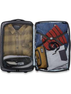 Сумка на колесах Dakine Carry on Roller 42L Black