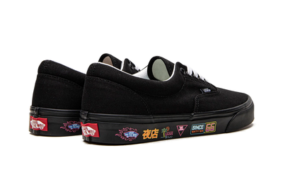 Vans Era Black Print Neon