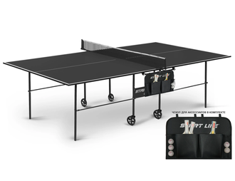 Стол теннисный для помещений Start Line Olympic Black