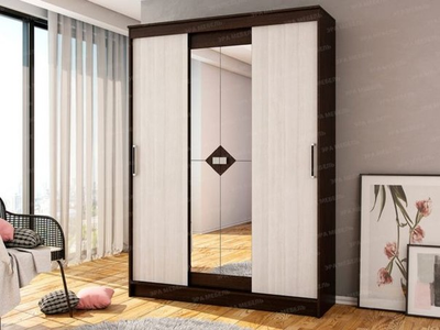 Шкаф-купе "Агат" 1,4м. (Эра)