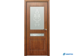 Дверь остекленная с покрытием ПВХ ДО-43 купить в Челябинске | КВИРТЕК