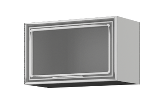 Олива ШВГС 600 шкаф верхний горизонтальный стекло