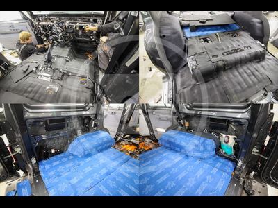 Шумоизоляция Toyota Land Cruiser 76 / Тойота Ленд Крузер 76