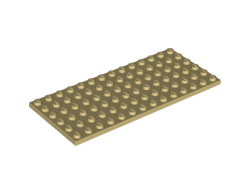 Plate 6 x 14, Tan (3456 / 6172372)