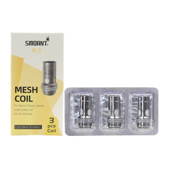 ИСПАРИТЕЛЬ SMOANT K-1 DUAL MESH COIL 0.3 om (шт) (PASITO 2/ KNIGHT 80)