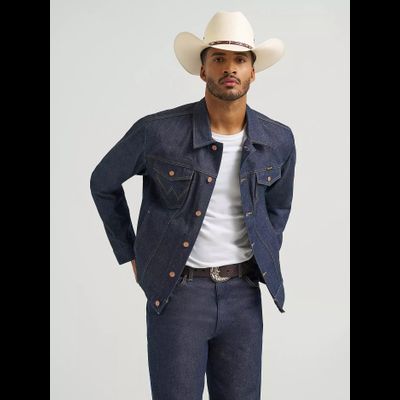 Куртка Wrangler® Cowboy Cut® Selvedge Unlined Denim Jacket