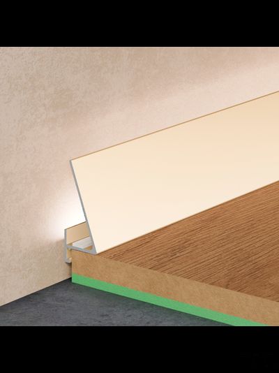 Плинтус Pro Design Corner 570 Анодированный шампань