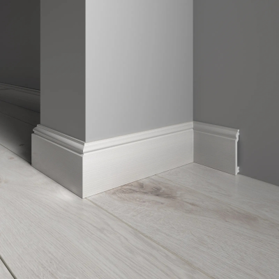 Напольный плинтус Decor-Dizayn 701-75, влагостойкий, ударопрочный, 2,4 метра