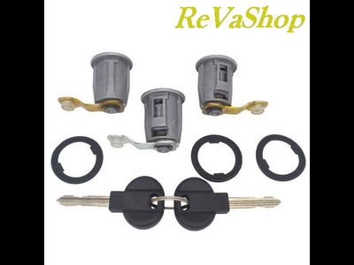 Комплект личинок замка двери Ситроен Берлинго Пежо Партнер (модификация 1)