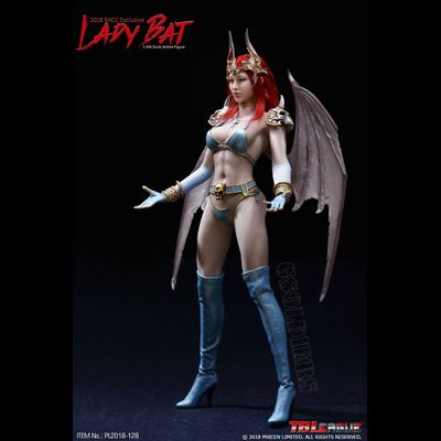 Леди Бэт - Коллекционная ФИГУРКА (Эксклюзивная версия) 1/6 scale Lady Bat Action Figure 2018 SHCC Exclusive, Mermaid Melody Pichi Pichi Pitch (PL2018-128) - TBLeague
