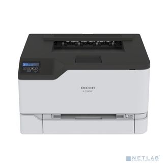 Ricoh LE P C200w Цветной лазерный принтер, A4, 512Мб, 24стр/мин, дуплекс, PCL, PS, LAN, WiFi,самозапуск, ТОЛЬКО С ТОНЕРАМИ (408434)