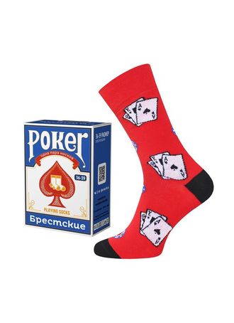 Носки хлопок Брестские Poker 21C 4200 рис. 095