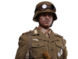 Солдат Африканского корпуса - Коллекционная фигурка 1/6 WWII Afrika Korpsthe wehrmacht (AL100013) - Alert Line