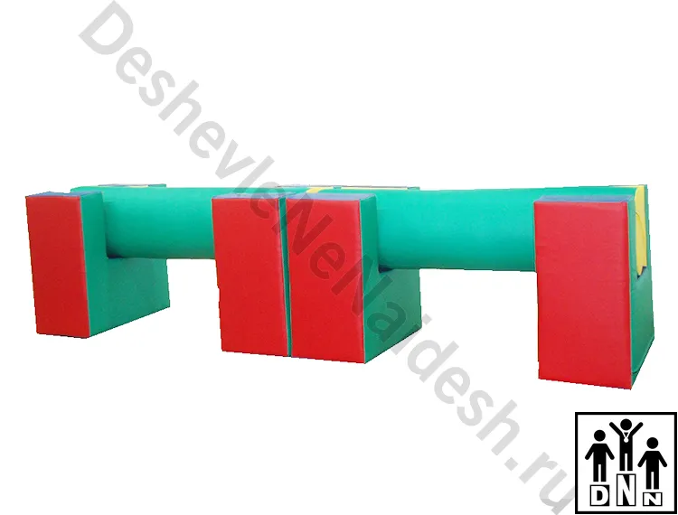 Мягкий модульный игровой набор «С цилиндром»