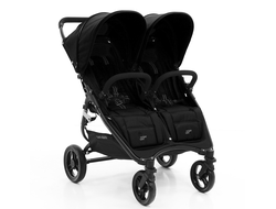 Коляска прогулочная для двойни Valco baby Snap Duo Coal Black
