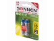 Батарейки КОМПЛЕКТ 2 шт., SONNEN Super Alkaline, АА(LR6,15А), алкалиновые, пальчиковые, в блистере, 451093