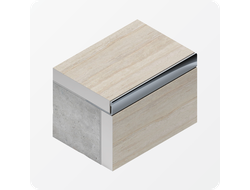 Профиль для плитки из нержавеющей стали 10 мм. NEEXY PVS93-05 G Золото зеркальное