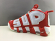 Nike Air More Uptempo 96 Supreme (белые с красным)