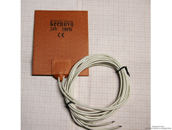 Гибкая нагревающая пластина 100 Вт 24 В (101х127) Keenovo