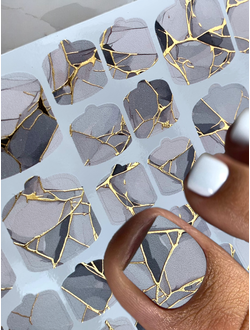 Пленки для педикюра с фольгой VIP-050