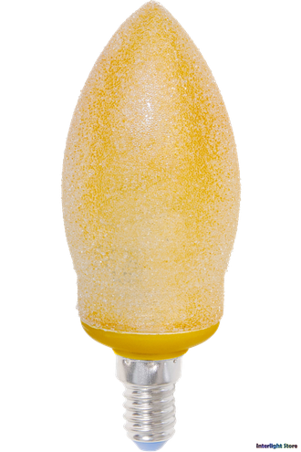 Muller Licht Kerze Ambiente Gold/White 7w 827 E14