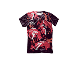 Футболка 3D с полной запечаткой Манчестер Юнайтед, Manchester United FC №1