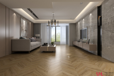 Кварцвиниловая плитка Damy Floor Chevron LVT Лувр DF04-Ch-LVT