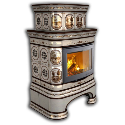 Изразцовый камин КимрПечь Сконе
