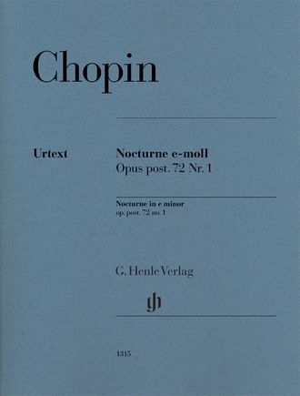 Chopin, Frédéric Nocturne e-Moll op.posth.72,1 für Klavier