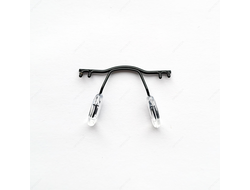 Мост-переносица с носовыми упорами, черный (1шт)