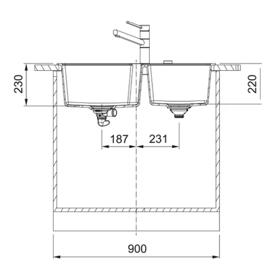 Мойка Franke Urban UBG 620-86