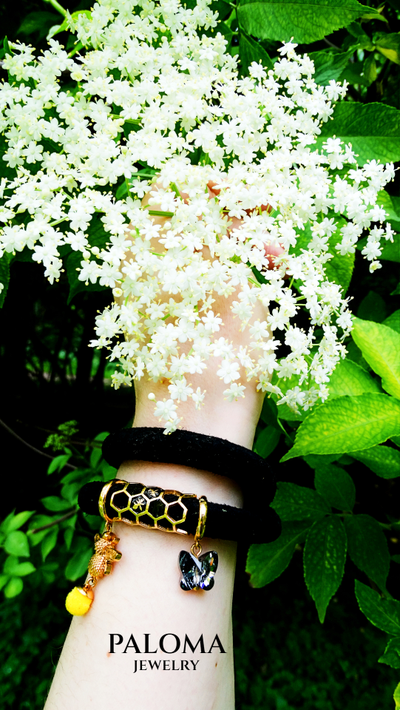 Браслет замшевый МОХНАТЫЙ ШМЕЛЬ Collection