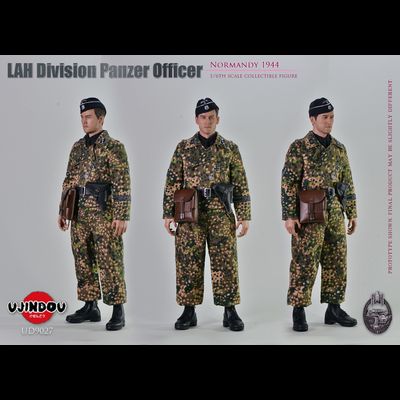 ПОМЯТ УГОЛОК - Немецкий танкист  - Коллекционная фигурка 1/6 scale WWII SS LSSAH Panzer (UD9027) - UJINDOU
