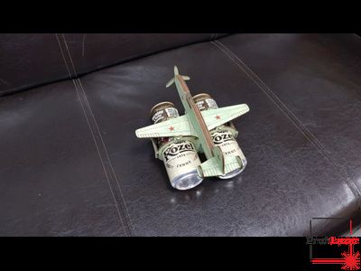 Самолет под пиво, газировку на 23 февраля