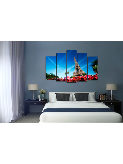 Модульная картина "Небо Парижа"