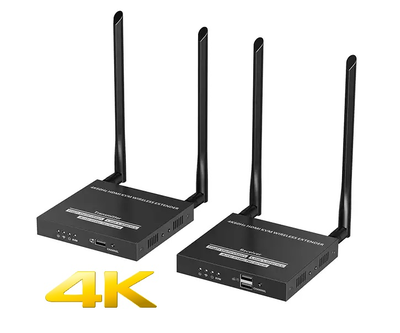 Lenkeng LKV699KVM — Беспроводной удлинитель HDMI KVM, 4K, до 50 м. Поддержка функции KVM.