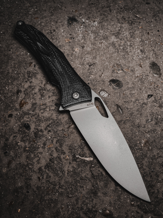 Нож Бизон (AUS-10, G10 "Черный")