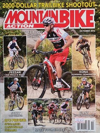 Mountain Bike Action Magazine October 2012 Иностранные спортивные журналы в Москве, Intpressshop