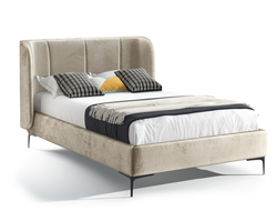 Кровать МОНА 140*200 с подъемным механизмом Bellezza latte