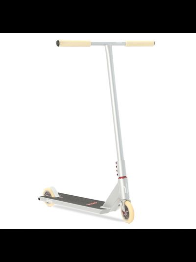 Трюковой самокат AZTEK Architect Complete Silver для начинающих уличных райдеров.