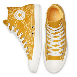Yellow checkered converse 2025