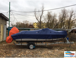 Тент на лодку ВОЛЖАНКА 53 FISH 2020 г.