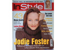 Instyle Germany Magazine February 2000 Jodie Foster, Женские иностранные журналы,Intpress