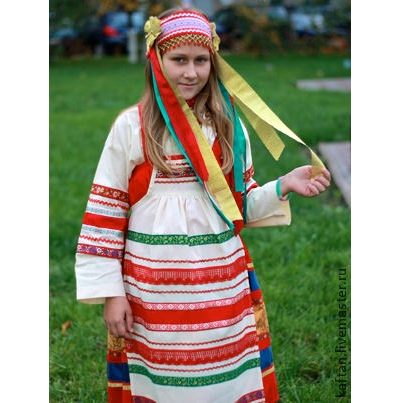 Русский народный костюм для девочки