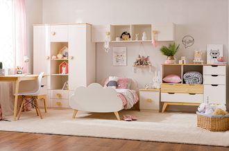 Комод ТК №22 на высоких ножках из массива сосны 122 х 45 х 98 см