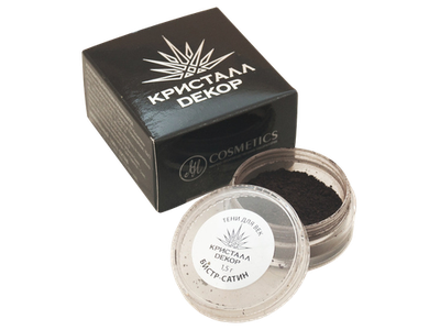 Тени для век "Бистр-сатин", Кристалл Декор