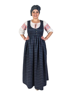 Сарафан подгрудный "Пестрядь"