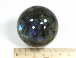 Шар Лабрадорит, Мадагаскар (50 мм, 156 г) №35333
