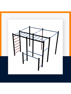 Спортивная площадка Workout W14 + пилон