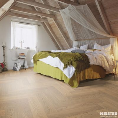 Паркетная доска Meister Дуб Гармония Простой 8817 PS500R